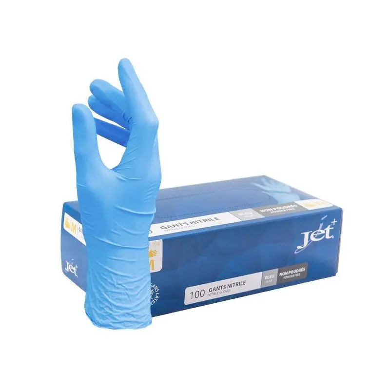 Gants en nitrile non poudrés